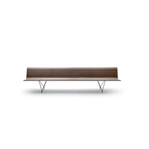 contemporary public bench
