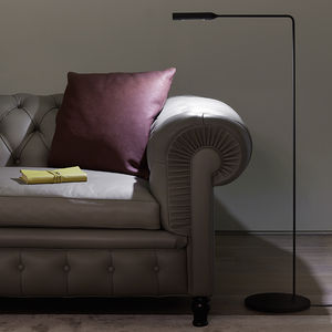 floor-standing lamp / contemporary / aluminum / steel