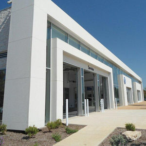 panel cladding / limestone / natural finish / stone look
