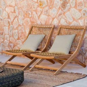 teak deck chair