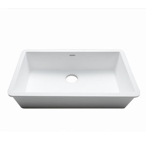 single-bowl kitchen sink