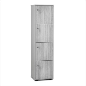 steel left-luggage locker 1