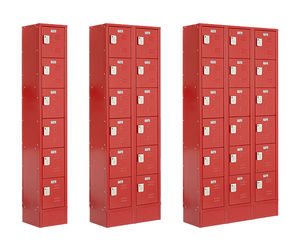 steel left-luggage locker 1