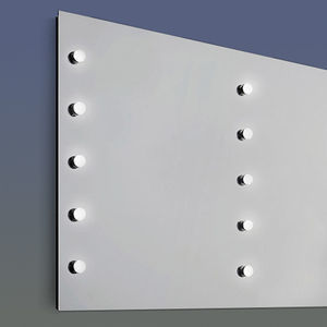 wall-mounted mirror