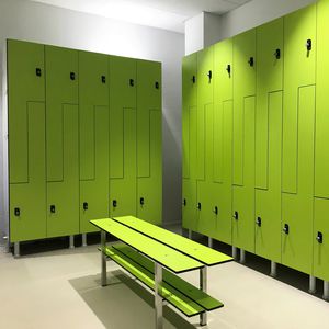 HPL locker - GEKIPS - for public buildings / secure