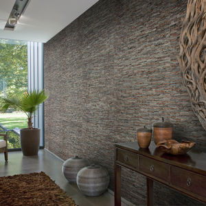 natural fiber wallcovering / home / textured / stone look