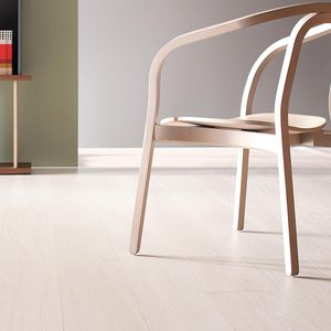 engineered parquet floor / glued / floating / oak