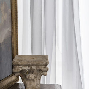 plain sheer curtain fabric