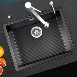 single-bowl kitchen sink