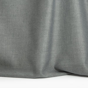 plain sheer curtain fabric / polyester / transparent / customizable