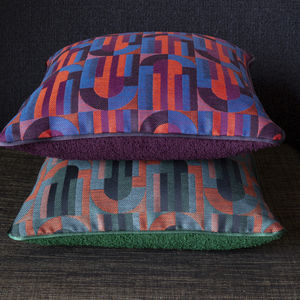 upholstery fabric / for curtains / geometric pattern / cotton