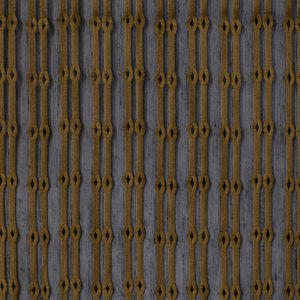geometric pattern sheer curtain fabric / polyester / embroidered / customizable