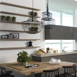 pendant lamp / contemporary / metal / bathroom