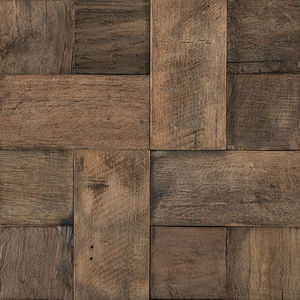 indoor mosaic tile / wall / wooden / 3D