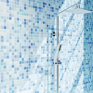 indoor mosaic tile / pool / wall / floor