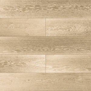 engineered parquet floor / glued / oak / brushed