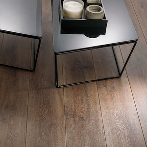 HDF laminate flooring / floating / wood look