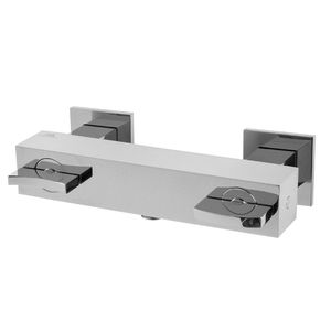 double-handle shower mixer tap