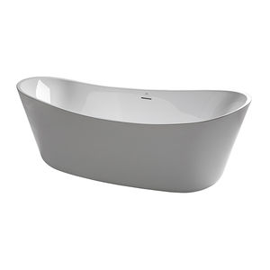 oval bathtub