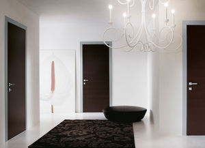 interior door / swing / steel / glazed