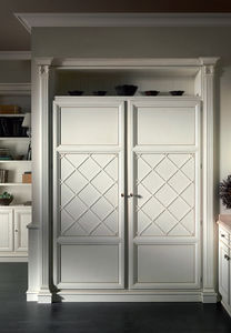traditional storage cabinet for kitchen
