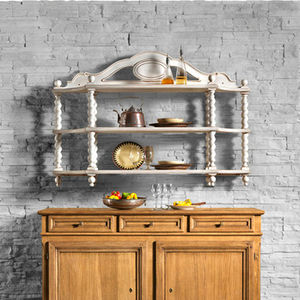 wall-mounted shelves