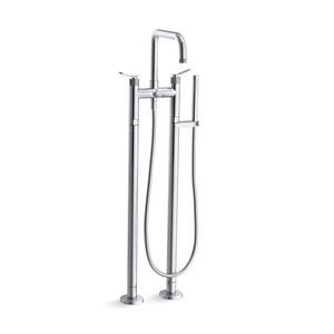 brass bathtub mixer set 1