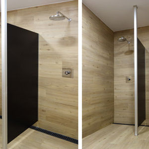 wooden room divider