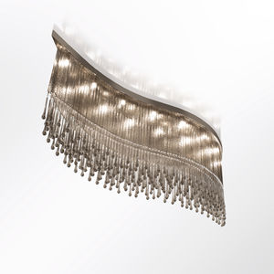 contemporary ceiling light / Murano glass / Swarovski® crystal / LED