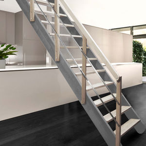 straight staircase