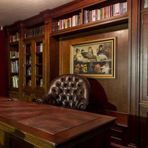wall-mounted bookcase