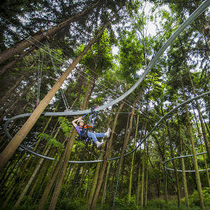 cable slide for playground