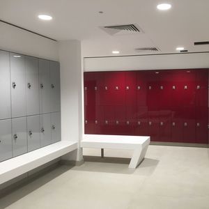 glass locker