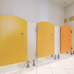 public washroom toilet cubicle