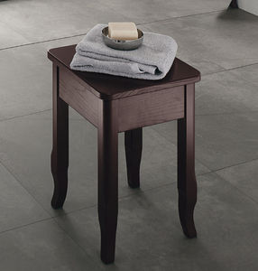 solid wood shower stool