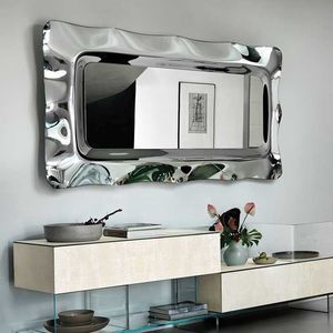 wall-mounted mirror