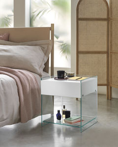 contemporary bedside table