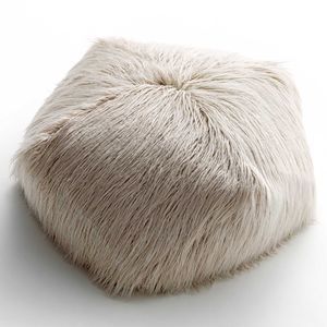 contemporary pouf