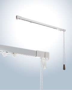 chain-operated curtain track