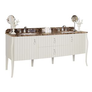 double washbasin cabinet