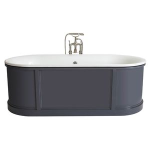 oval bathtub