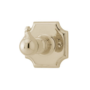 traditional coat hook / metal / bathroom