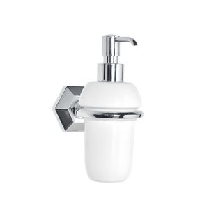 wall-mounted soap dispenser