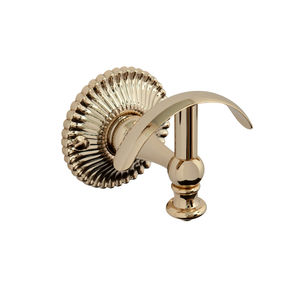 traditional coat hook / metal / double / bathroom