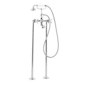 double-handle shower mixer tap