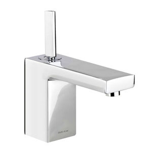 washbasin mixer tap / chromed metal / bathroom / 1-hole