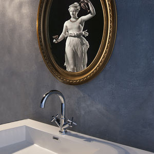 double-handle washbasin mixer tap