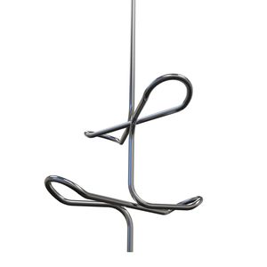 ceiling-mounted coat rack