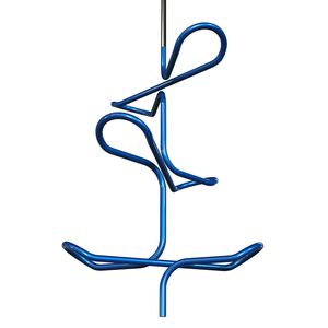 ceiling-mounted coat rack