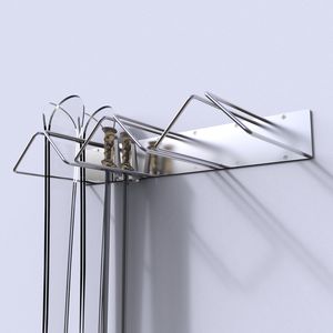 wall-mount ski rack